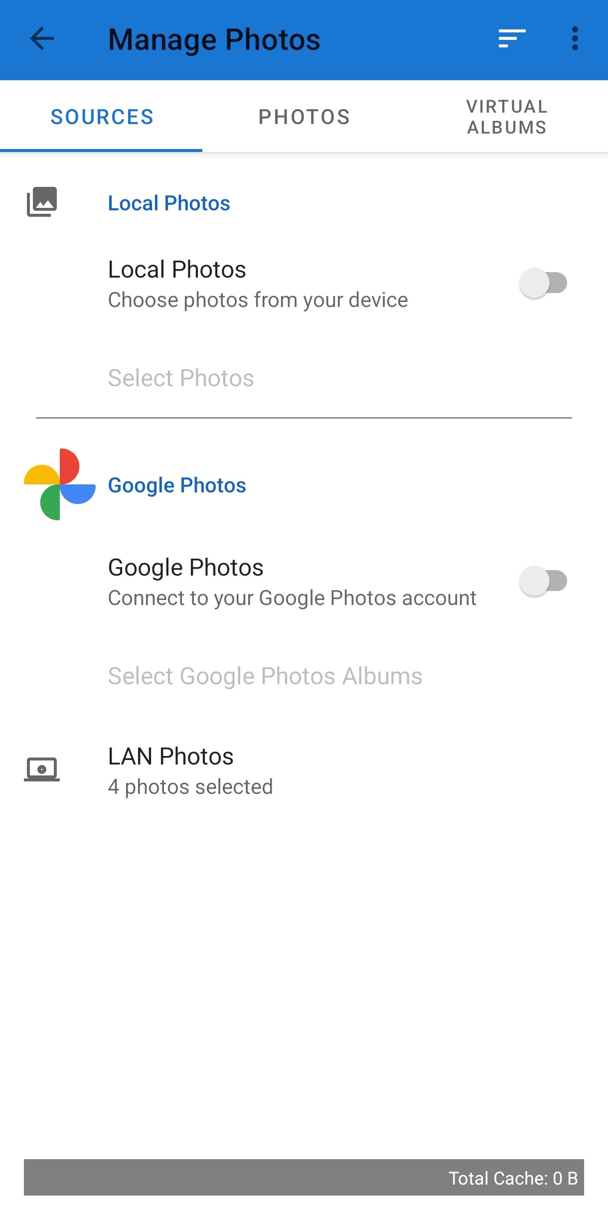 PhotoStreamr showcasing photo templates